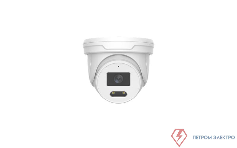 Камера видеонаблюдения сетевая RS T 1228 FP WH 94х108х108мм 2Мп f=2.8 IP66 купольная бел. Русский Свет 37411650054
