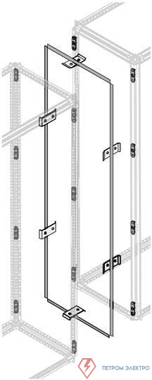 Набор соединения шкафа IP65 бок/бок спина/спина ABB 1STQ008113A0000