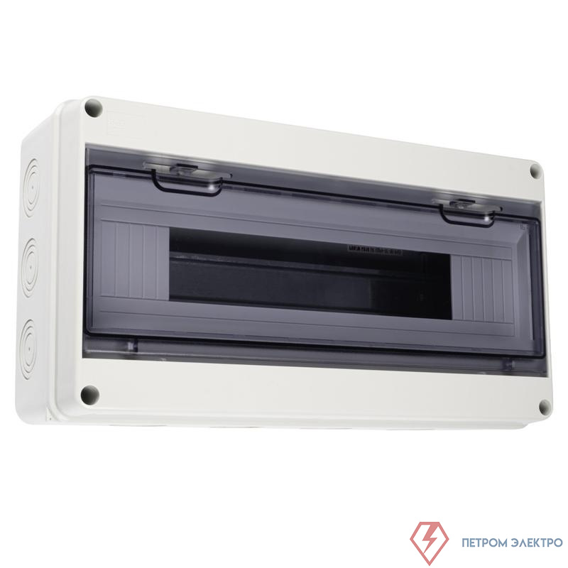 Бокс модульный накладной PDB/W 4018 GR (ЩРН-ПГ-18) IP65 пластик. Pro JazzWay 5072121