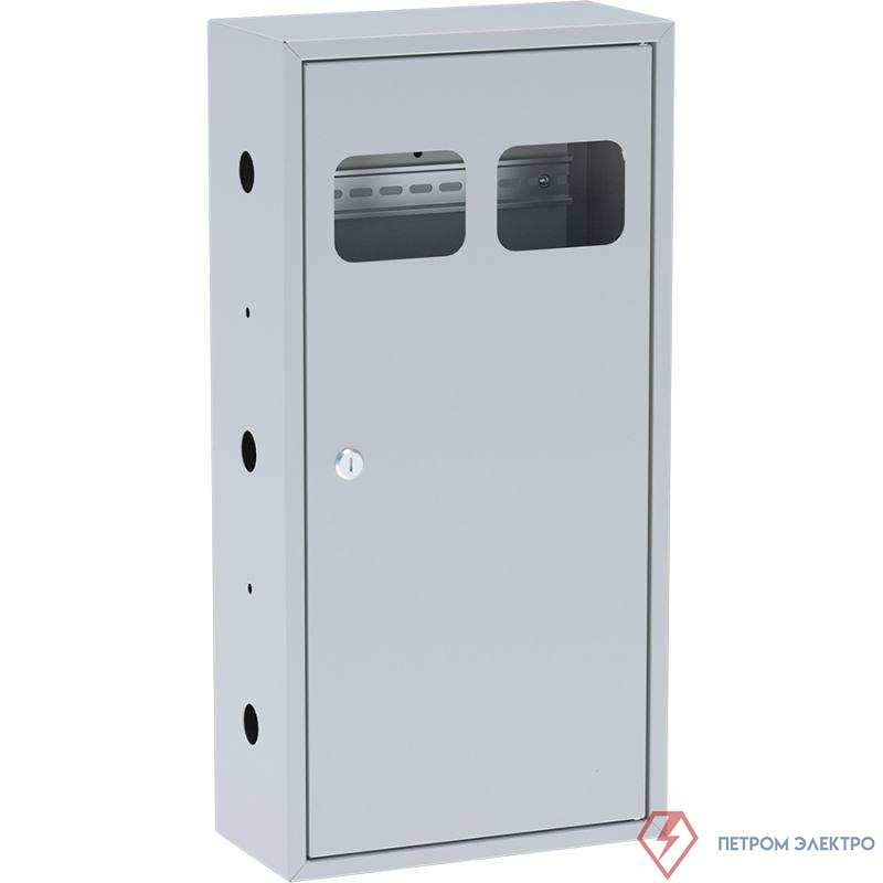 Щит ЯУР на 2 счетчика с двумя DIN-рейками (600х300х150) Basic EKF uerm-din-600-2