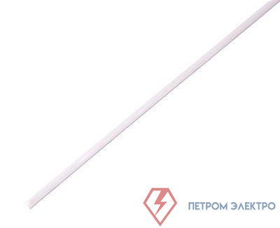 Трубка термоусадочная 2.0/1.0 (уп.200м) бел. Rexant 49-0201
