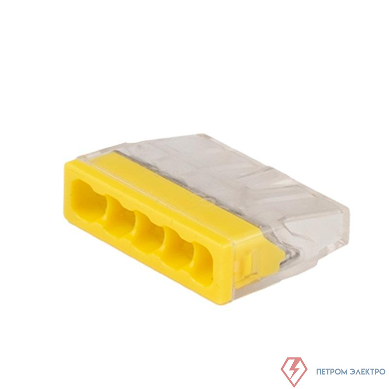 Клемма монтажная нажимного соединения PTC-5P 2273-245 450В 32А 0.14-4.0кв.мм JazzWay 5051188