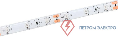 Лента светодиодная LED LSR-2835R60-4.8-IP65-12В (уп.5м) IEK LSR1-6-060-65-3-05