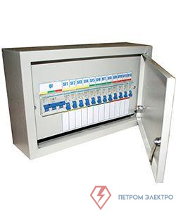 Щиток осветительный навесной ОЩВ-12 УХЛ4 100/16А IP54 Электротехник ET004196