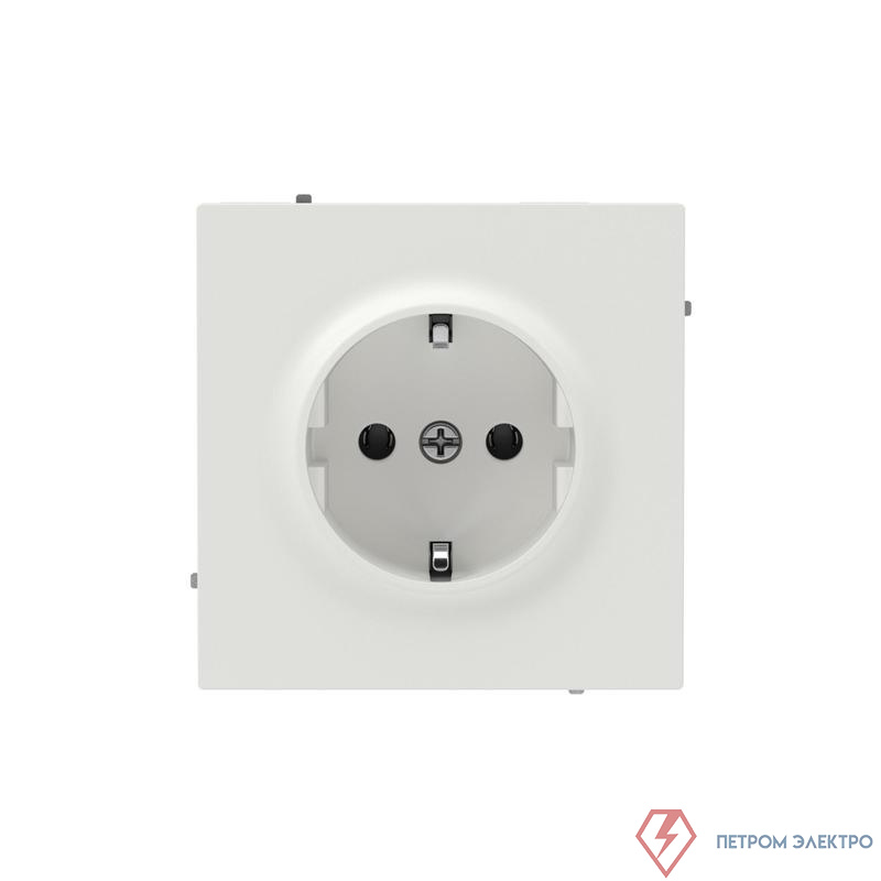 Розетка силовая KANT 2P+E без шторки бел. песок DKC 7010033