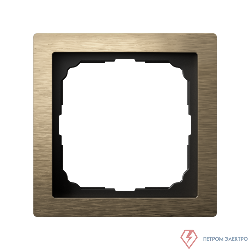 Рамка 1-м ArtGallery Pure метал. латунь SE GAL312201