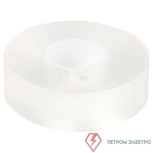 Нано-лента SNANO-235 2х сторонняя многоразовая 30ммх3мх2мм прозр. СИЛА Б0070027