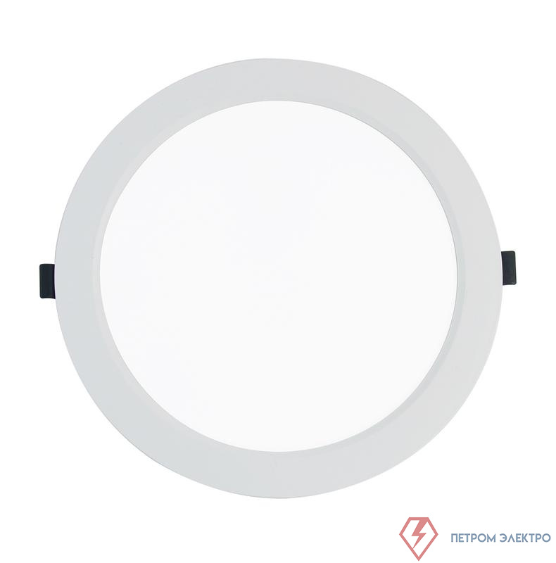 Светильник светодиодный PLED DL6 WH Downlight 24Вт 4000К IP40 ДВО встраив. Pro JazzWay 5036383