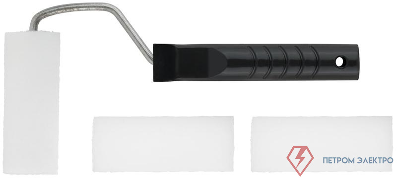 Валик 100мм + 2 шубки поролоновый КУРС 02961