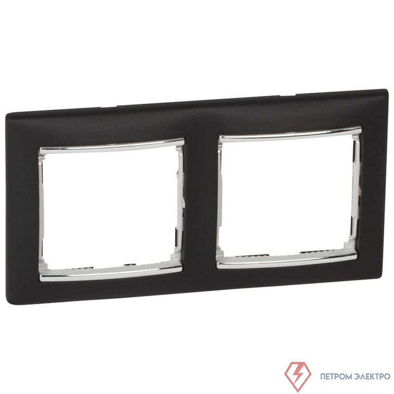 Рамка 2-м СП Valena IP20 ноктюрн./сер. штрих (DIY-упак.) IEK 696739