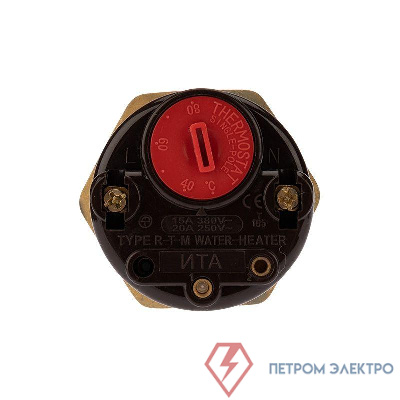 Элемент для бойлера нагревательный ТЭН RDT 1.5кВт термостат 15А кольцо уплотнительное D 42мм Rexant 70-0450