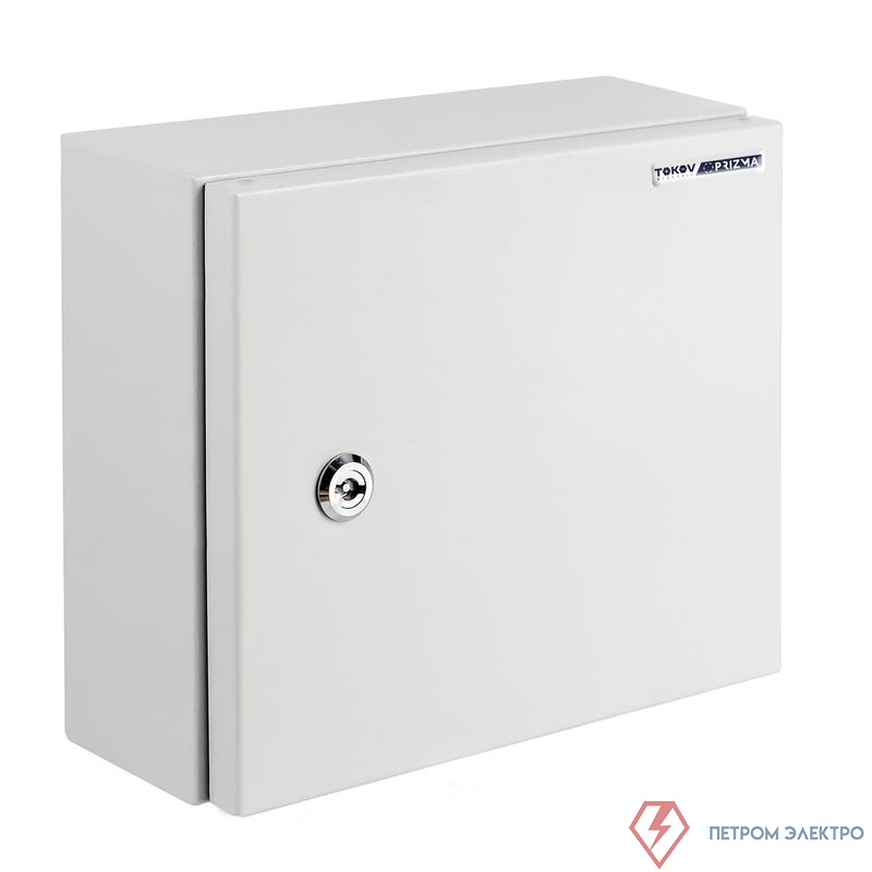 Корпус навесной ЩРн-12 260х310х120 IP54 метал. PRIZMA TOKOV ELECTRIC TKE-PZ-MRB-12-IP54