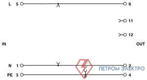 Элемент базовый для защиты от перенапряжений тип 3 PT-BE/FM Phoenix Contact 2839282