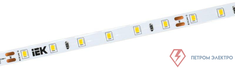 Лента светодиодная LSR-2835NW60-6-IP20-24В (уп.5м) IEK LSR6-0-060-20-1-05-1