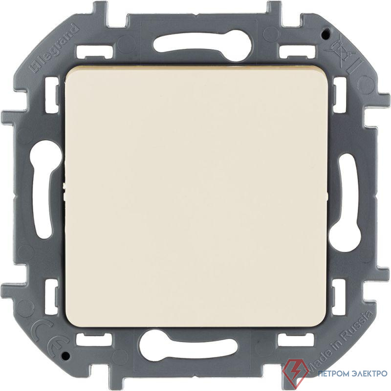 Переключатель 1-кл. Inspiria 10А IP20 250В 10AX механизм сл. кость Leg 673651