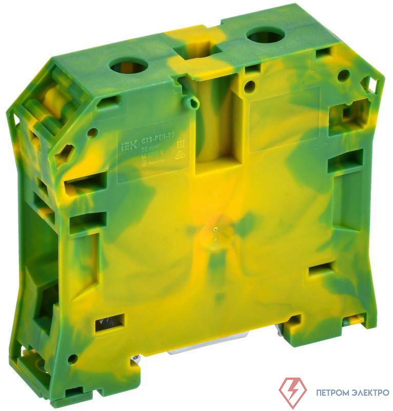 Колодка клеммная CTS-PEN ARMAFIX земля монтаж неск. напр. 70кв.мм IEK YCT11-02-K52-070