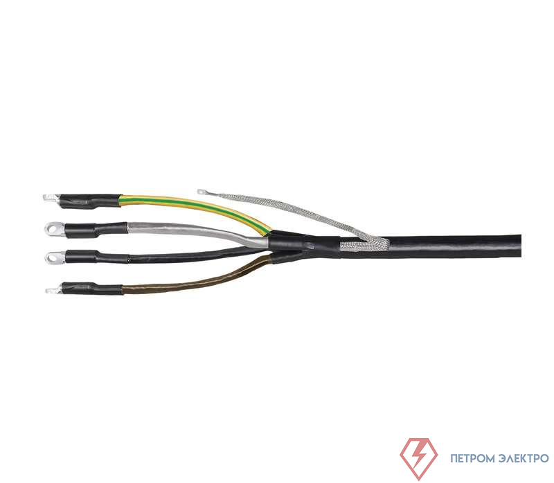 Муфта концевая ПКВтпбэ 4х35/50 с болт. наконечн.; ППД ПВХ/СПЭ изоляция 1кВ IEK UZM-XLBK1-VN4-3550SZ