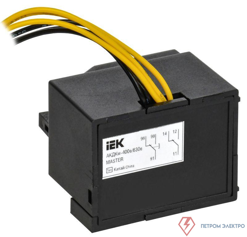 Контакт совмещенный АКДКм-400e/630e (АКДКм-39) с электрон. расцеп. MASTER IEK SVA41D-AK-DK-02