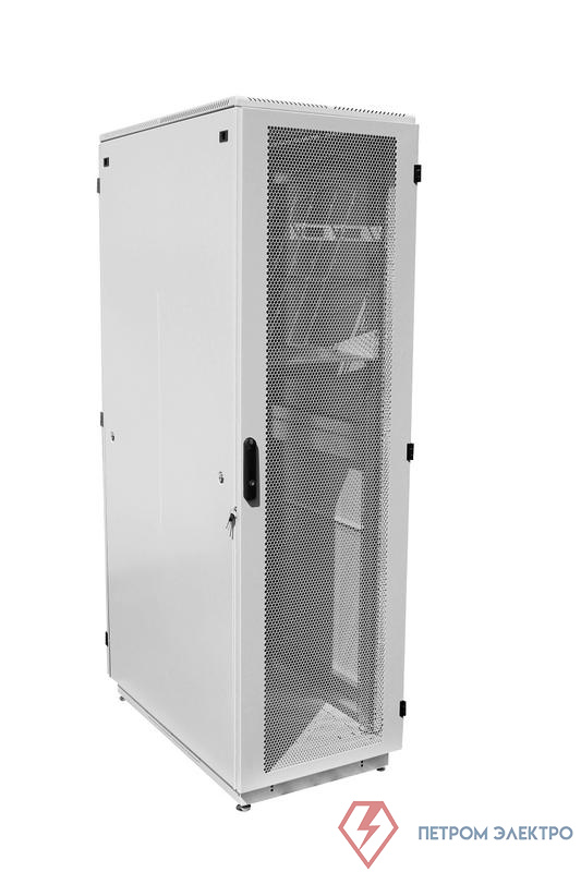 Шкаф коммутационный ШТК-М-42.6.8-4ААА 42U 600х820мм передн. двер. перфорир. задн. двер. стальн. лист 2 боков. панел. ЦМО 1132130
