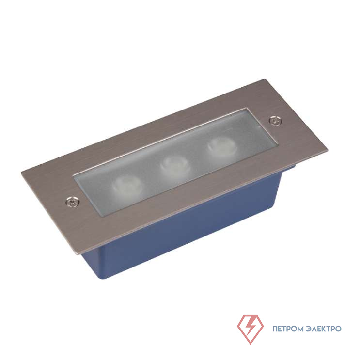Светильник светодиодный для ландшафтного и архитектурного освещения PWS/R S170070 3Вт 4000К Chrome IP65 встраиваемый JazzWay 5006584A