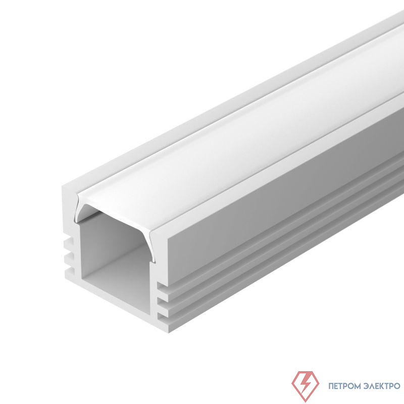 Профиль PDS-S-2000 ANOD White L2000 алюм. Arlight 018270