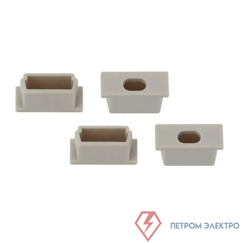 Набор заглушек 1506-3B для профиля CAB262 4 сквозн. (500/24000) Эра Б0039439