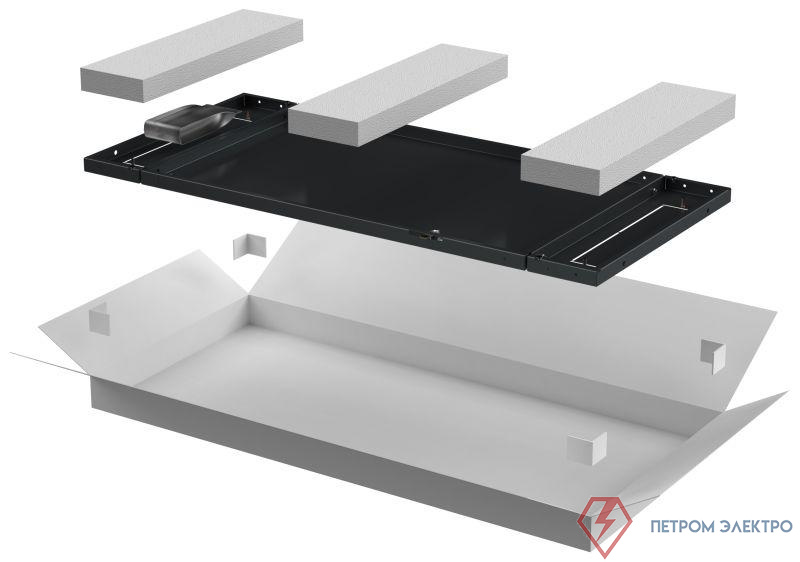 Панель задняя 600мм для шкафа 42U черн. LINEA N ITK LN05-42U6X-ZM