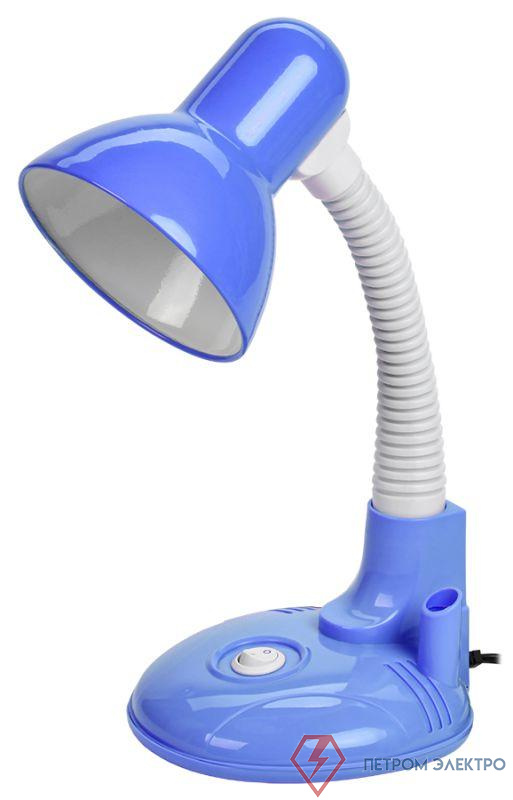 Светильник настольный 1005 с кармашком Е27 голуб. IEK LNNL5-1005-2-VV-40-K13