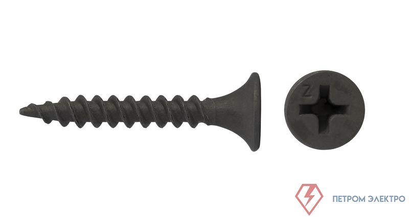 Саморез усиленный гипсокартон-металл 3.5х25 (уп.5кг) Zitar 132410