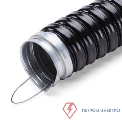 Металлорукав Р3-ЦПнг-LS 10 с протяжкой (уп.100м) Fortisflex 76644