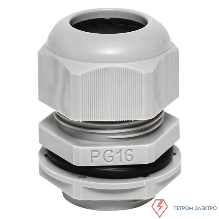 Сальник PG16 d10-14мм (d отверст. 21мм) IP54 (уп.2шт) PROxima EKF plc-pg-16-2-r