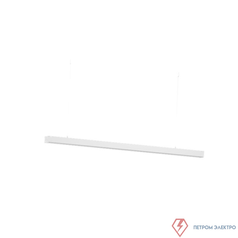 Светильник светодиодный ДСО TS 23 S 140 SM 840 2 L2800 7x1.5 WH IP23 2870х64х54 мм 80Вт 4000К IP23 подвесной линейный со сквоз. провод. в компл. с тросом 3м бел. Русский Свет 11052323212