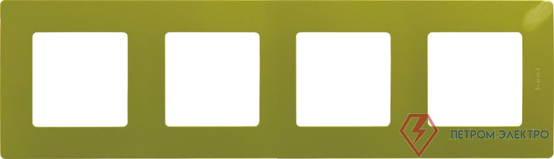 Рамка 4-м СП Etika IP20 зел. папоротник IEK 672544