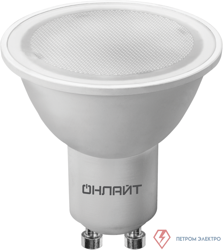 Лампа светодиодная 61 892 OLL-PAR16-5-230-3K-GU10 5Вт 3000К тепл. бел. GU10 500лм 220-240В ОНЛАЙТ 61892