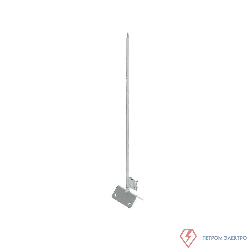 Мачта молниеприемная с креплением на конек цельная MKC-H2 HD H=2м сталь гор. оцинк. КМ MA0421