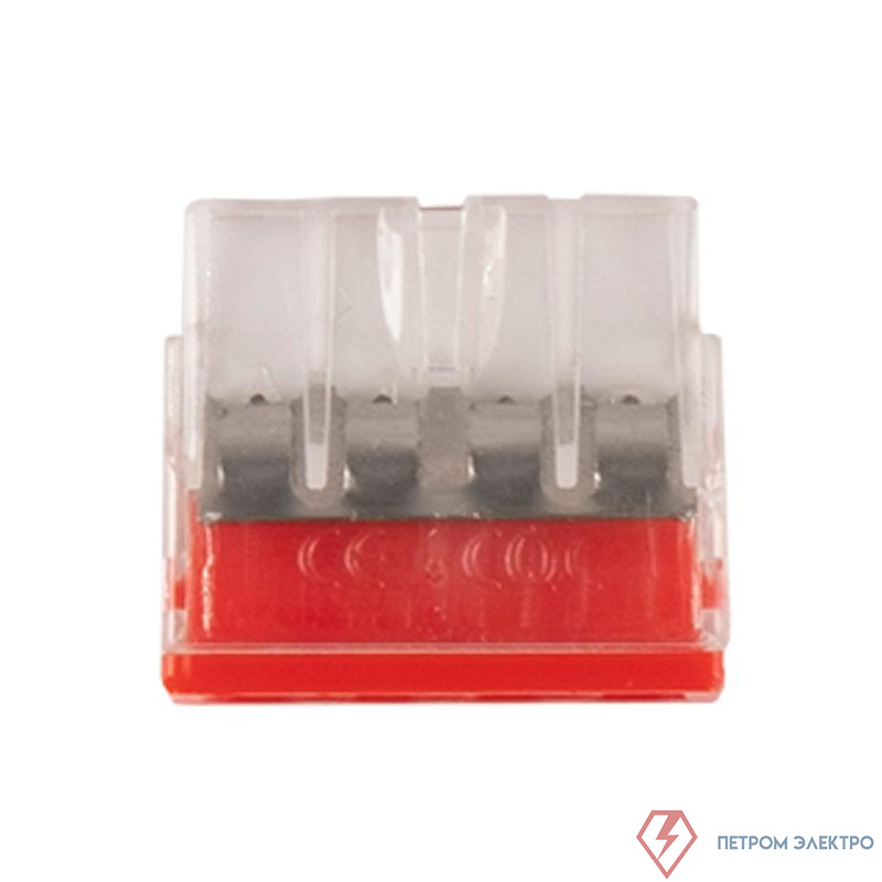 Клемма монтажная нажимного соединения PTC-4P 2273-204 450В 32А 0.14-4.0кв.мм JazzWay 5051034