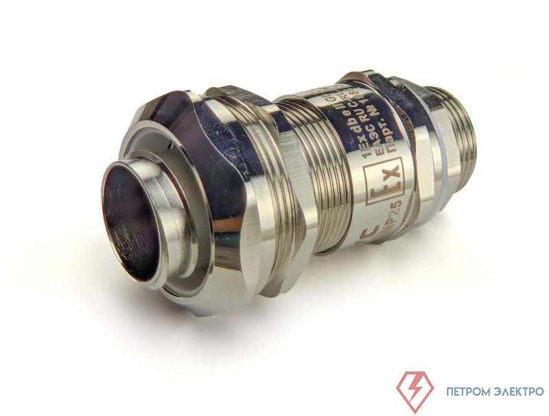 Ввод кабельный Ех ВКВМР-ЛР-М25-20-МР25 1Ex db e II Gb X ГОФРОМАТИК zeta30443