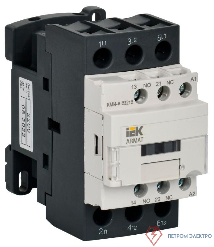 Контактор КМИ-А-23212 LC1D 32А кат. 36В AC 1НО+1НЗ AC-3 IEK AR-ACC-21-032-036-11 0