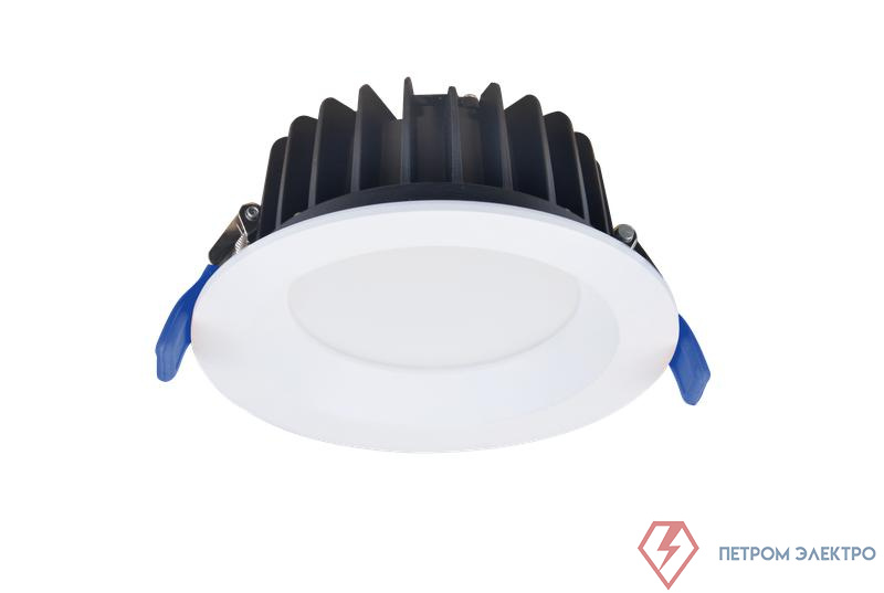 Светильник светодиодный FD 20 R 22 OP 940 D120 WH IP54 140х63мм 20Вт 4000К Ra 90 IP54 встраив. бел. даунлайт Русский Свет 11042023284