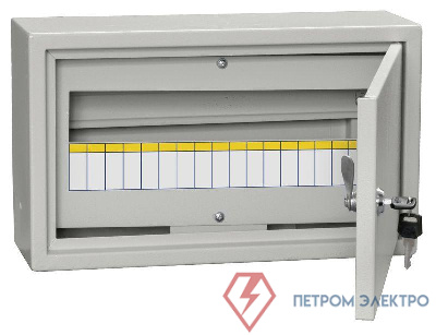 Корпус металлический ЩРн-18 (265х440х120мм) IP31 TITAN 3 IEK MKM14-N-18-31-Z