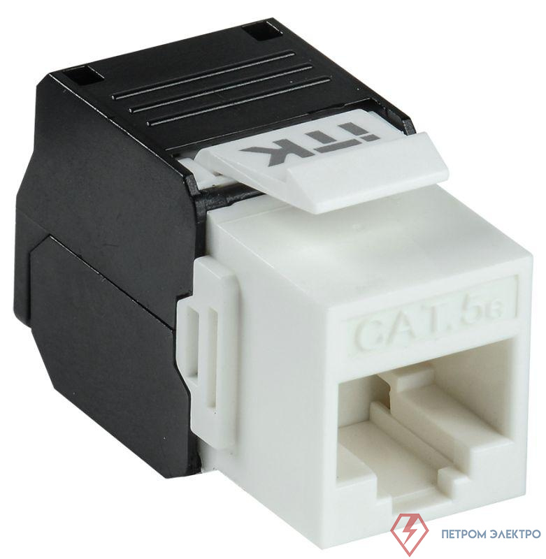 Модуль Keystone Jack кат.5E UTP без инстр. 180град. ITK CS1-1C5EU-T2