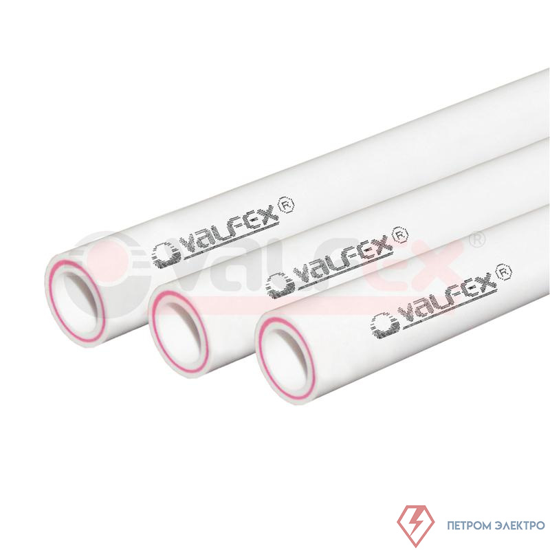 Труба армированная стекловолокном SDR 7.4 PN20 ф40х5.5мм (20) штанга 2м VALFEX 101050402