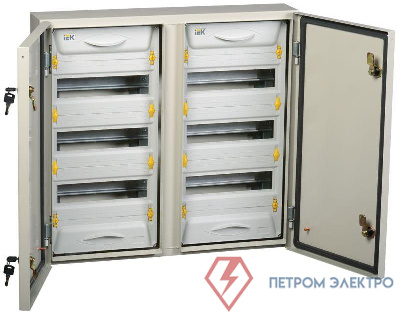 Корпус металлический ЩРн-2х36з-1 У2 IP54 PRO IEK MKM16-N-2X36-54-ZU