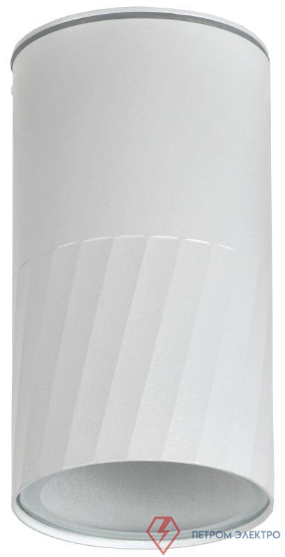 Светильник 5222 GU10 IP65 уличный потолочный бел. IEK LT-UPU0-5222-GU10-1-K01