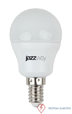 Лампа светодиодная PLED-SP 7Вт G45 шар 5000К холод. бел. E14 540лм 230В JazzWay 1027870-2 0