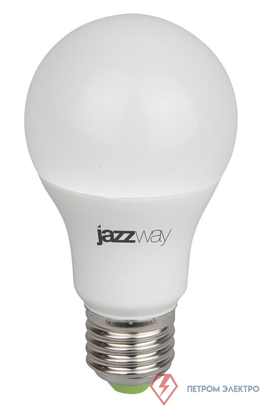 Лампа светодиодная PPG A60 Agro 15Вт A60 грушевидная матовая E27 IP20 для растений красн./син. спектр frost JazzWay 5025547 0