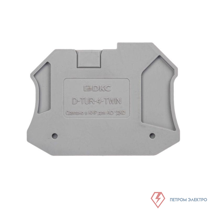 Изолятор торцевой для клеммы TUR-4-TWIN DKC D-TUR-4-TWIN