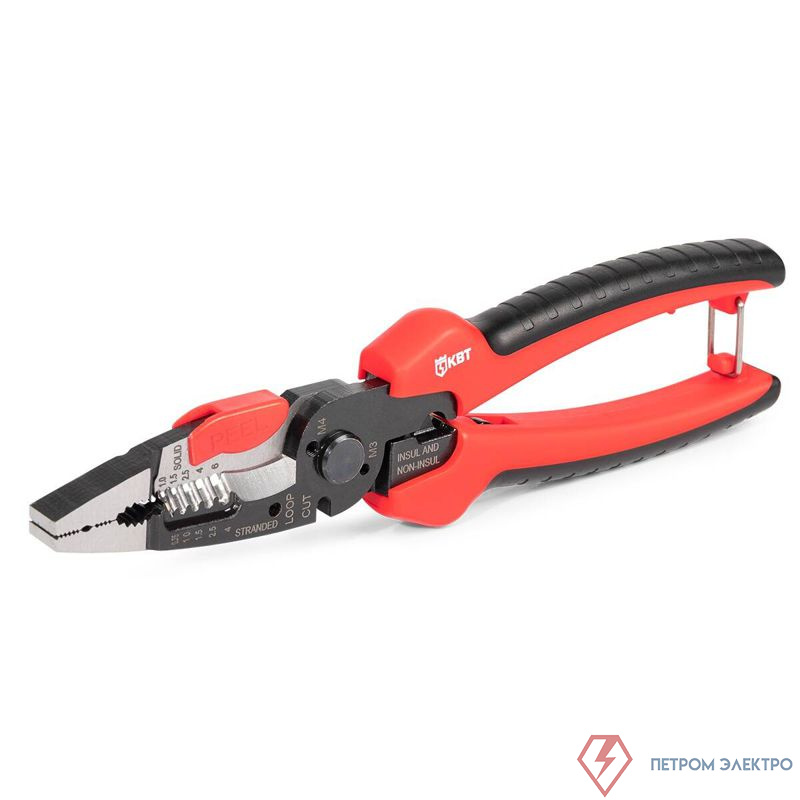 Пассатижи-мультитул 215мм ПРОФИ КВТ 101597