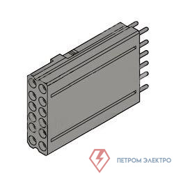 Адаптер для вторичных цепей втычн./выкатн. выкл. 12pin ADP AUX T4-T5-T6 P/W ABB 1SDA054923R1