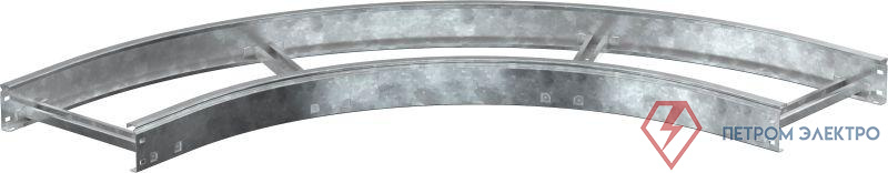 Угол для лотка 90град. 200х55 R600 LESTA HDZ IEK CPG05-4-90-055-200-HDZ